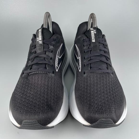 Brooks Glycerin 21 GTS Women’s 8 Wide (D) – Black/White - Picture 2 of 9